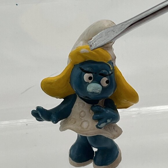Vintage Smurfs Smurfette Smurf PVC Figures Lot of 7 Schleich Peyo - Picture 11 of 14